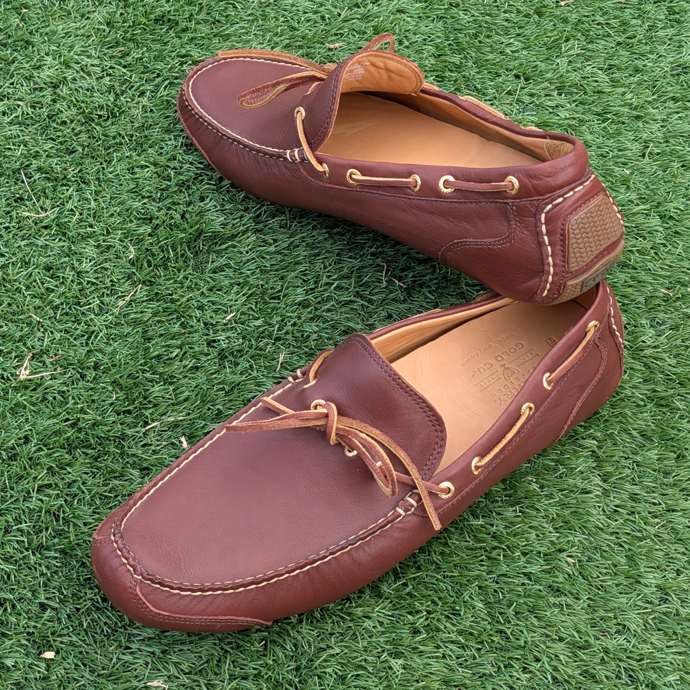 Sperry (Gold Cup Collection) Harpswell 1-Eye Driver (STS10765) Men's 15 Amaretto